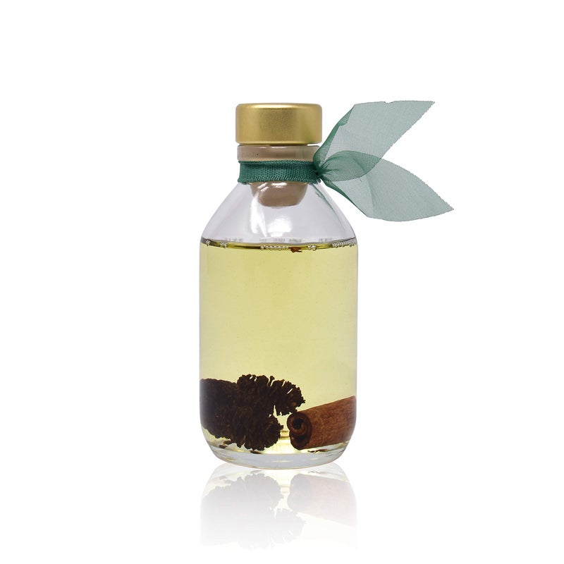 LOVSPA Reed Diffuser Set, Cinnamon Pine Cones Scented Oil Diffuser with Sticks, Home Fragrance Accessories for Bathroom Shelf Decor, Aroma Diffusers for Home or Office Desk, USA Made - Image 3